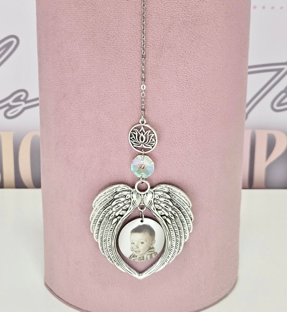Angel Wing Car Charm/Sun Catcher