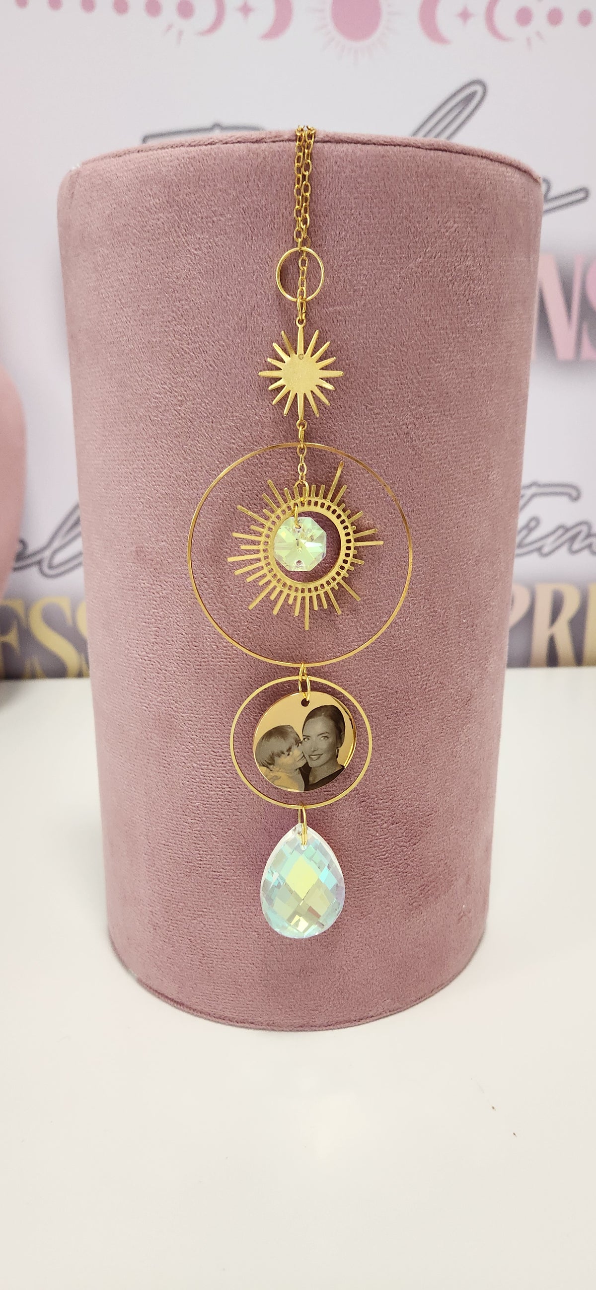 Large Gold Disc Suncatcher