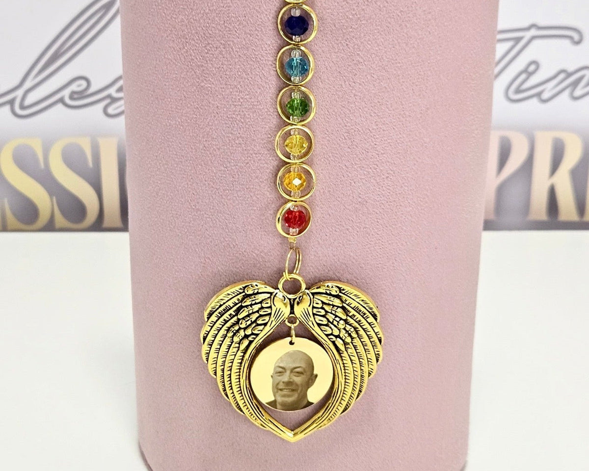 Chakra Angel Car Charm/Sun Catcher