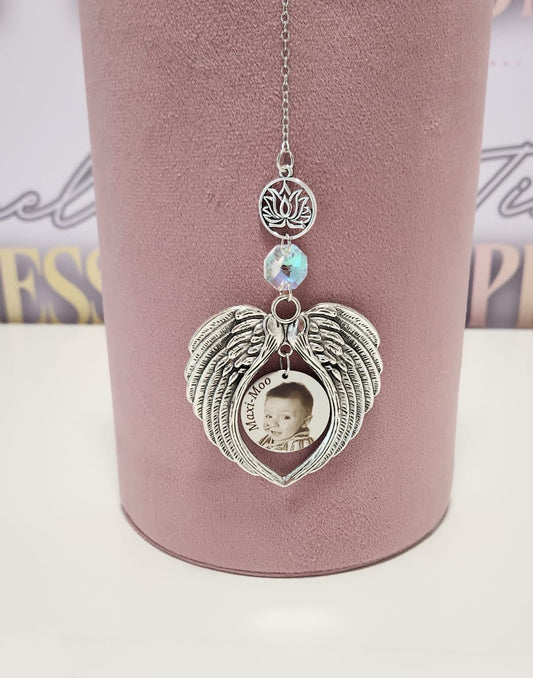 Angel Wing Car Charm/Sun Catcher