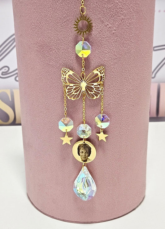 Large Butterfly Sun Catcher Charm