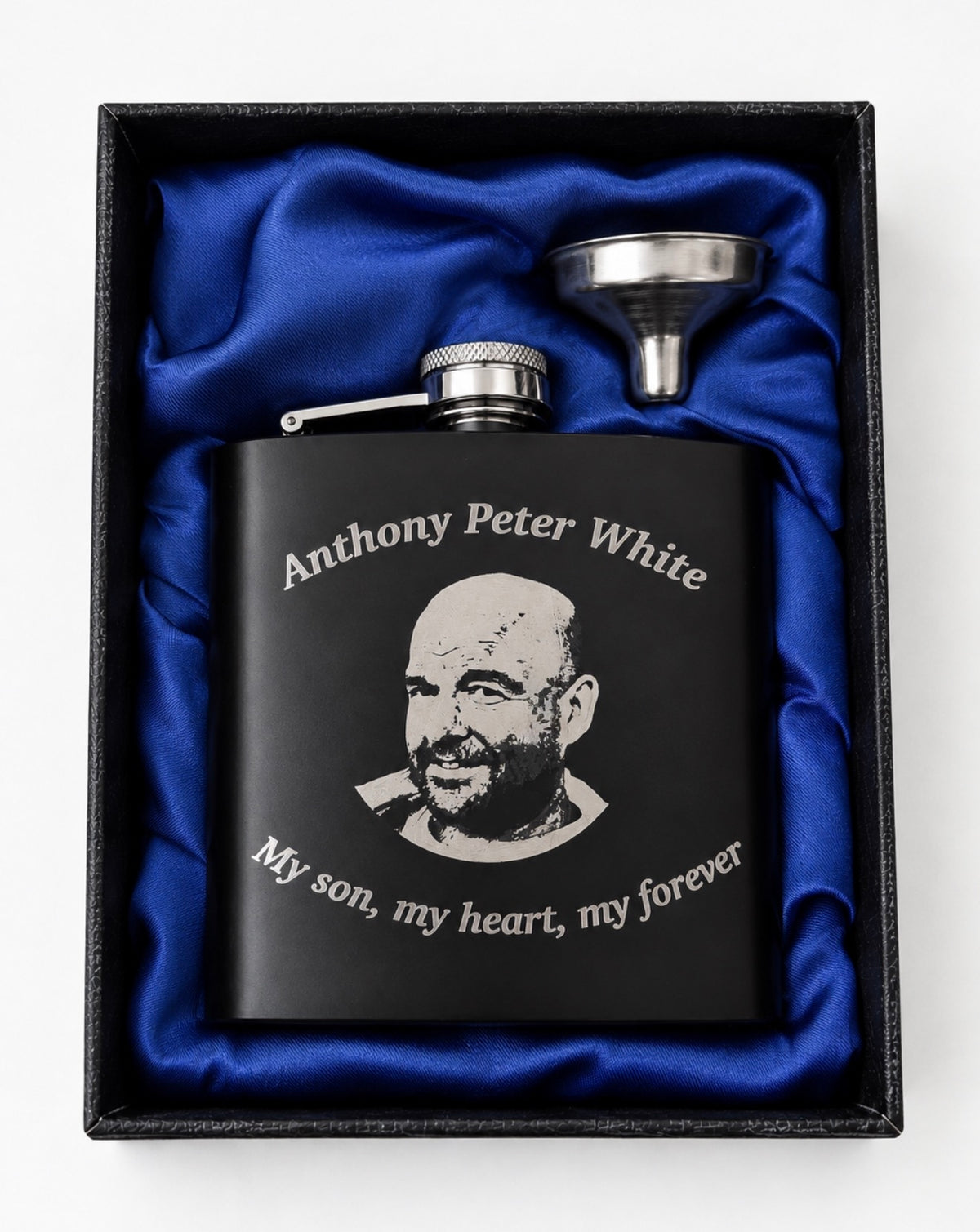 6OZ Personalised Flask