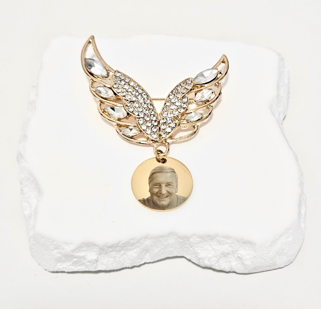 Large Angel Pin