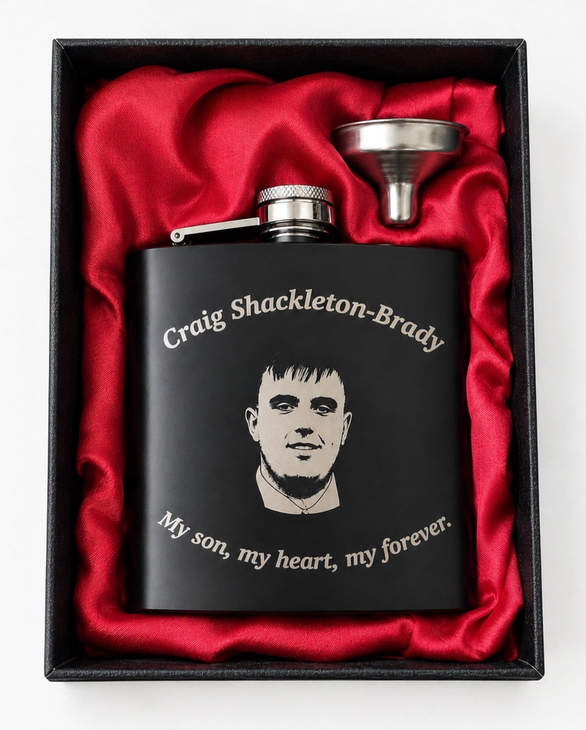 6OZ Personalised Flask