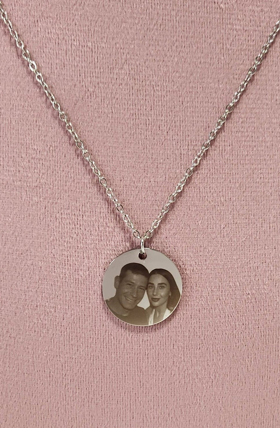 Silver Circle Pendant Necklace