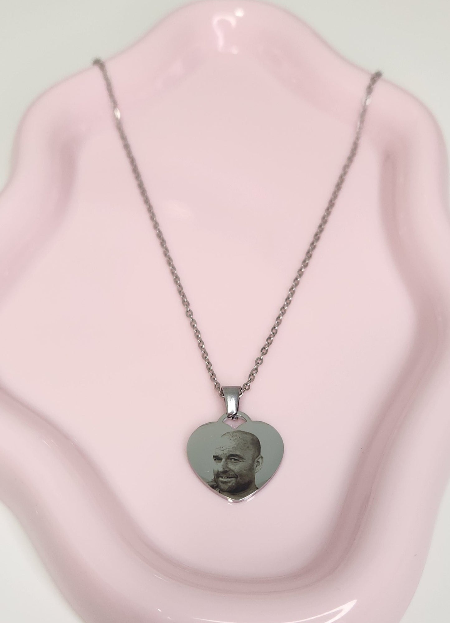 Silver Heart Pendant Necklace