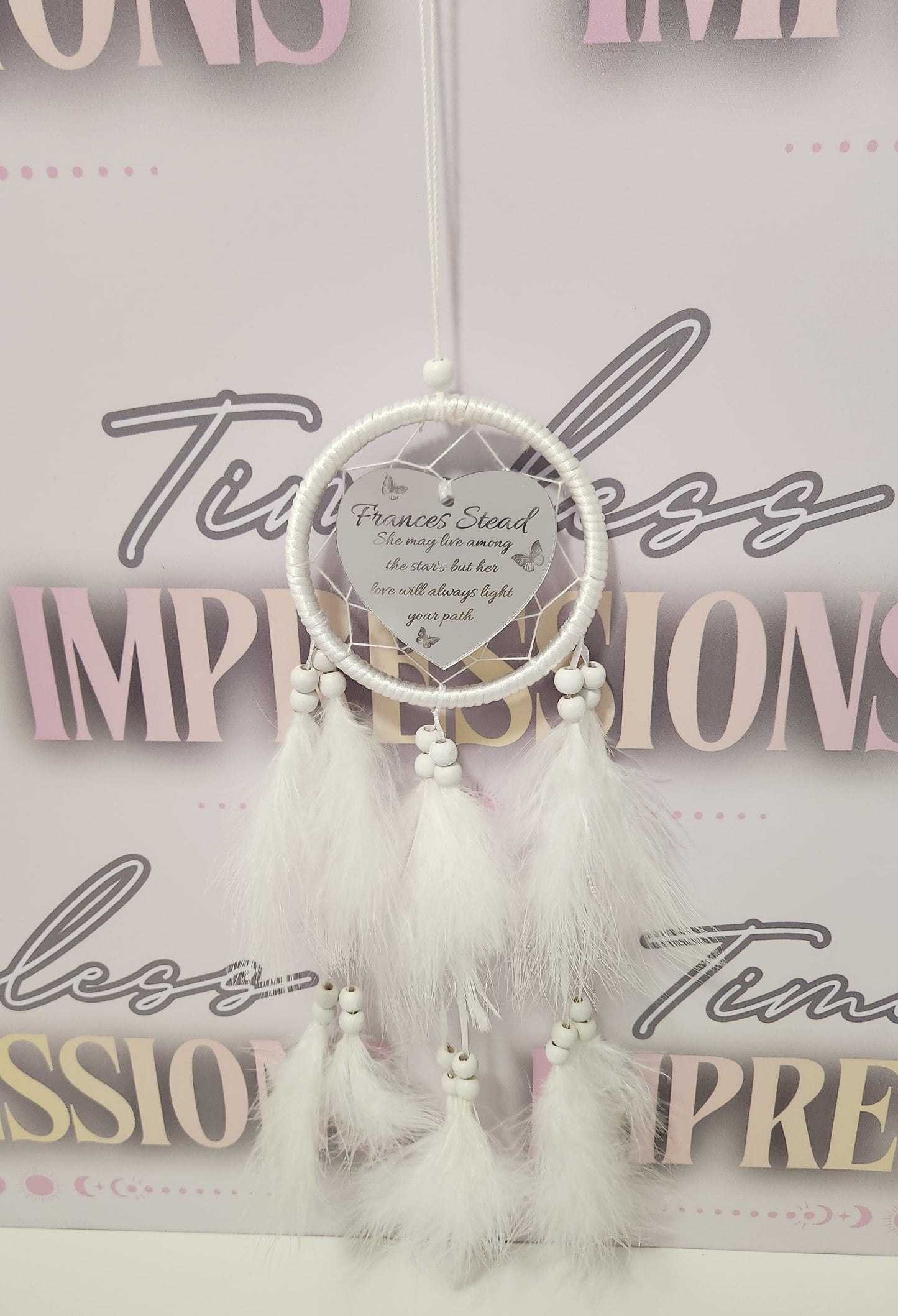 White Large Dream Catcher
