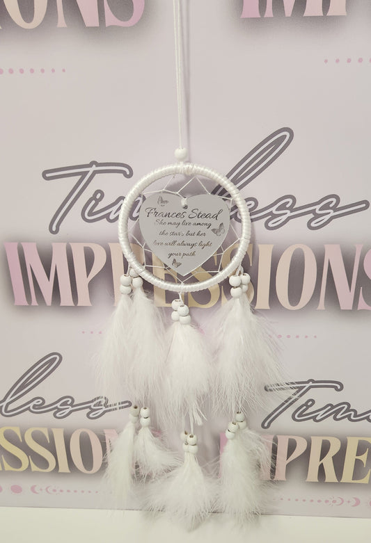 White Large Dream Catcher