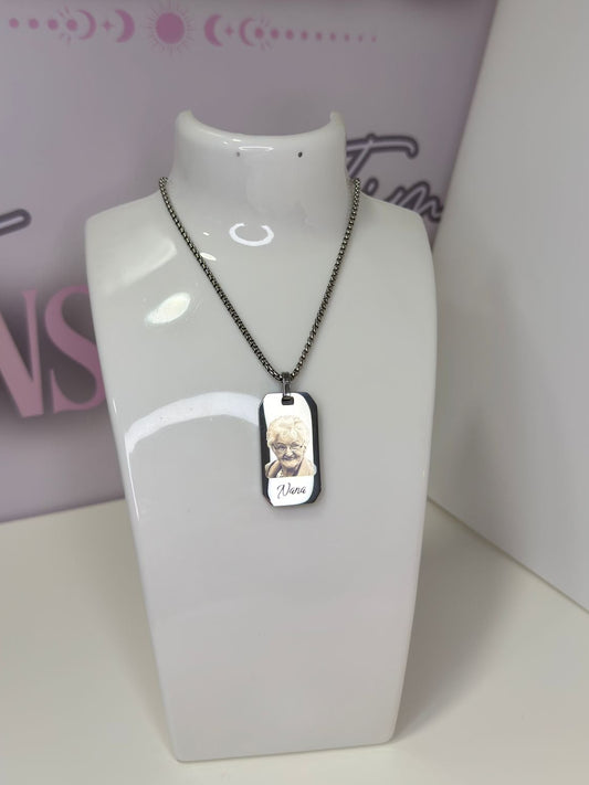 Men’s Silver Tag Chain