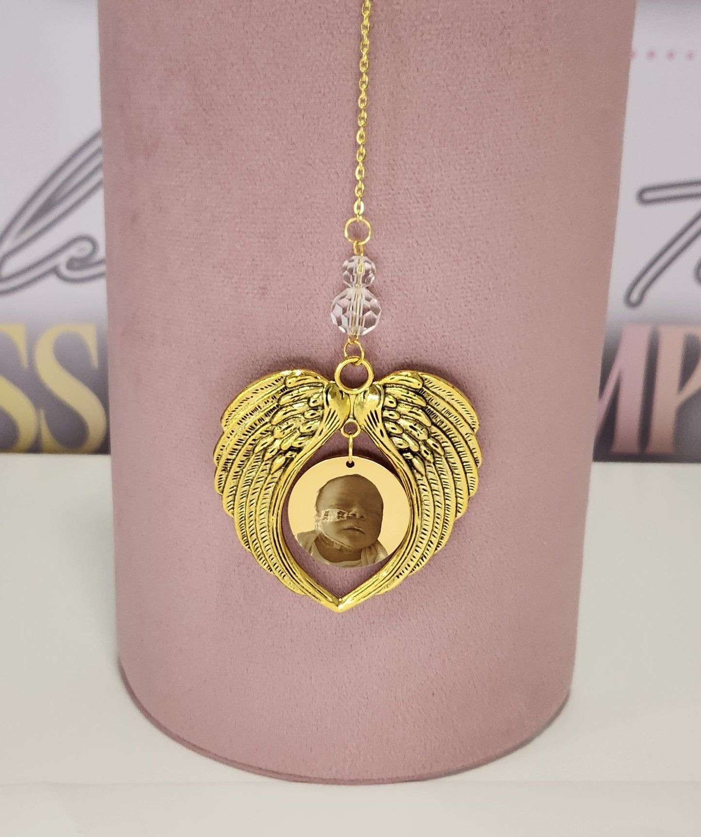 Angel Wing Car Charm/Sun Catcher